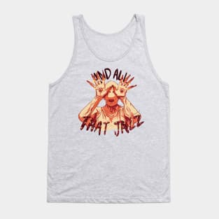 Pale Man Jazz Hands Tank Top